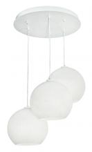 AFX Lighting, Inc. CLEP13WHRND3 - Cleo 3 Light Round Pendant