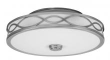 AFX Lighting, Inc. HZC2232LAJUDSN - Hudson 22&#34; LED Semi-Flush