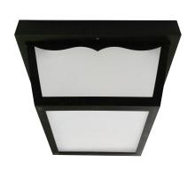 AFX Lighting, Inc. OCFW70050LBK - Olden 10&#34; LED Outdoor Flush Mount