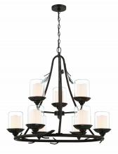 Minka-Lavery 2758-694 - 9 LT CHANDELIER