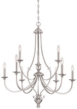 Minka-Lavery 3339-84 - 9 LIGHT CHANDELIER