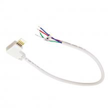 Nora NAL-811/72LW - 72" Side Power Line Cable Open Wire for Lightbar Silk, Left, White