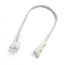 Nora NATL-202W - 2&#34; Interconnection Cable for Standard & Side-Lit Tape Light, White