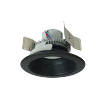 Nora NLCBC2-55227BB/10LE4 - 5&#34; Cobalt Click Round Retrofit Baffle, 1000lm / 12W, 2700K, Black Baffle / Black Flange,