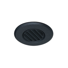 Nora NM1-RLOUVB - 1&#34; Round M1 Louver Trim, Black