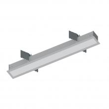 Nora NRLIN-21030A - 2&#39; L-Line LED Recessed Linear, 2100lm / 3000K, Aluminum Finish