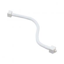 Nora NT-330W - 18&#34; Flexible Extension Rod, 1 or 2 Circuit Track, White