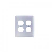 Ammo AR-WPDD3 - PRINCESS, 2 GANG DUPLEX/DUPLEX, TEXTURE WHITE - 75102