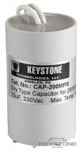 Keystone Technologies CAP-200MPS - Capacitor for 200W Pulse Start MH, 15uF, 330V, Dry Film