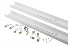 Keystone Technologies KT-RKIT-SP-W-82-C4-4LED - 4 Lite 8? Strip Bypass LED tube Kit. Includes (2) 4&#39; Ballast Cover, (1) Wiring Harness w S
