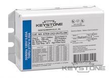 Keystone Technologies KTEB-242-UV-PS-DW - 1 or 2 Lite 42W 4-Pin CFL, No Studs No Leads