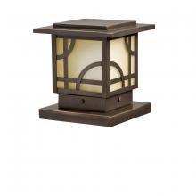 Kichler 15474OZ - Larkin Estate™ 12V Deck Post Light Olde Bronze®