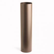 Kichler 15665AZT - 18&#34; Bollard Mounting Kit Textured Architectural Bronze