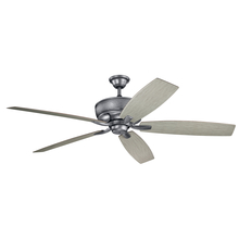 Kichler 310206WSP - Monarch™ Patio 70&#34; Fan Weathered Steel