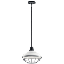 Kichler 49992WH - Pier™ 1 Light 12&#34; Convertible Pendant White