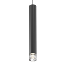 Sonneman 3059.25-CK25 - 3&#34; Tall LED Pendant w/Clear Ribbon Glass Trim and 25° Narrow Flood Lens