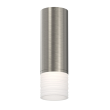 Sonneman 3066.13-FN25 - 3&#34; Small LED Conduit Mount w/Etched Ribbon Glass Trim and 25° Narrow Flood Lens