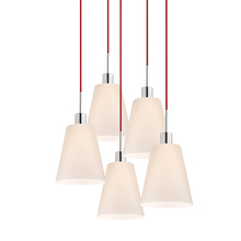 Sonneman 3562.01R-5 - Tall Cone 5-Light Pendant