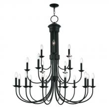 Livex Lighting 42688-07 - 21 Lt BZ Foyer Chandelier