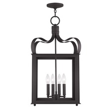 Livex Lighting 4314-07 - 4 Light Bronze Foyer