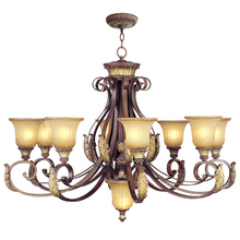 Livex Lighting 8586-63 - 9 Light VBZ Chandelier