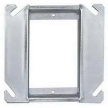 Aura Electric 19-5201T1-1/4 - 4 Inch Square 1-1/4 Inch Tile One Gang Adapter Device Ring Raised Square