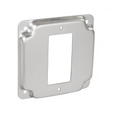 Aura Electric 19-GFI - 4 Inch Square 1 GFI Receptacle Outlet / Switch Cover