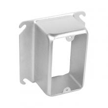 Aura Electric 19-5201-2 - 4 Inch Square 2 Inch One Gang Adapter Device Ring Raised Square
