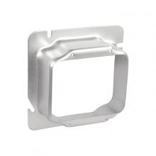 Aura Electric 19-5202-1-1/4 - 4 Inch Square 1-1/4 Inch Two Gang Adapter Device Ring Raised Square