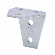 Aura Electric G313 - Duplex Corner Angle - 5 Holes 3-1/2&#34;x4-3/16&#34; Gusset 3 Way Shelf Angle 90 Degrees 20 Pack