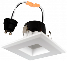 Goodlite G-20121 - 3&#34; LED Square Retrofit 9W 30K Adjustable to 3&#34; 3.5&#34; 3.7&#34; Housings