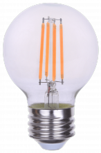 Goodlite G-20027 - LED G16 Globe E26 Base 3.5W 27K Clear Dimmable Bulb 40W Eqivalent