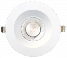Goodlite G-48421 - White Round Trim For R6 Module 5 Inch 24W LED