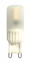 Goodlite G-83418 - LED Decorative G9 3.5W Frosted 27K Dimmable Bulb Replaces 40W Halogen