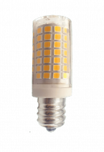 Goodlite G-19914 - LED Decorative T6 Chandelier 7.5W Clear 30K Dimmable Bulb Rep 80W Halogen