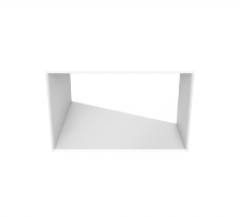 Creative Systems Lighting ED3-SATLBK - Adjustable Black Square Trimless 3&#34; Trim For New Eco-Downlight Systems