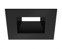 Creative Systems Lighting ED1-SSTBK - Black Square 1&#34; Trim For New Eco-Downlight Systems