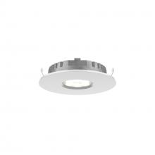 DALS Lighting K4001-WH - White Kit of 3 Recessed Round Under Cabinet SuperPuck Lights