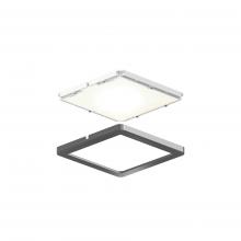 DALS Lighting K4006SQ-SN - Satin Nickel Square Slim Puck Kit