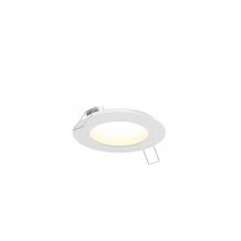 DALS Lighting 5003-CC-WH - White 3 Inch Round CCT LED Recessed Panel Light