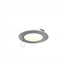 DALS Lighting 5004-CC-SN - Satin Nickel 4 Inch Round CCT LED Recessed Panel Light