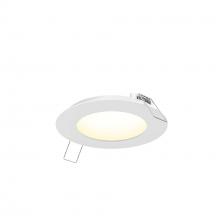 DALS Lighting 5005-CC-WH - White 5 Inch Round CCT LED Recessed Panel Light