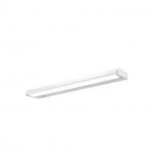 DALS Lighting 9024CC-WH - White 24 Inch CCT Hardwired Linear Under Cabinet Light