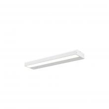 DALS Lighting HLF18-3K-WH - White 18 Inch Hardwired LED Under Cabinet Linear Light