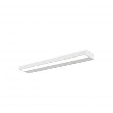 DALS Lighting HLF24-3K-WH - White 24 Inch Hardwired LED Under Cabinet Linear Light