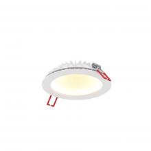 DALS Lighting IND4-DW-WH - White 4 Inch Round Indirect LED Recessed Light