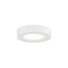 DALS Lighting K3LEDRDP18-WH - White 2-in-1 LED Plastic Puck Light