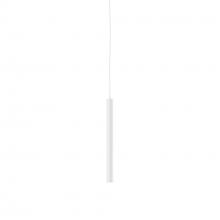 DALS Lighting PDC18-CC-WH - White 18 Inch CCT LED Cylinder Pendant Light