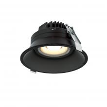 DALS Lighting RGM6-3K-BK - Black 6 Inch Round Indoor/Outdoor Regressed Gimbal Down Light