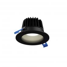 DALS Lighting RGR6-3K-BK - Black 6 Inch Round Indoor/Outdoor Regressed Gimbal Down Light